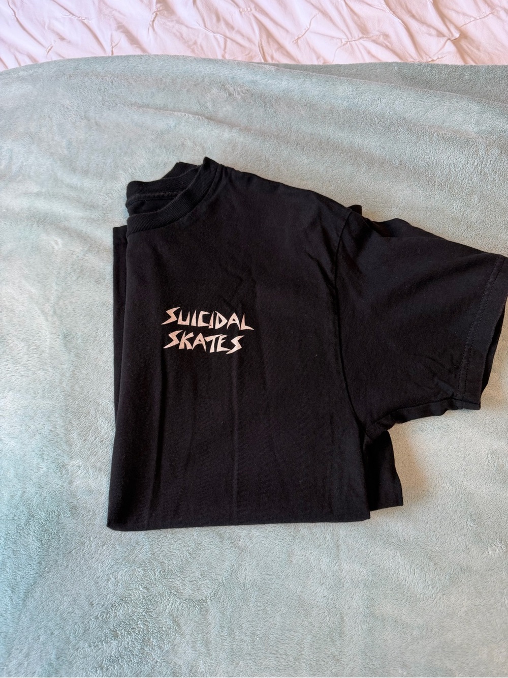 Suicidal Skates Black Graphic Tee